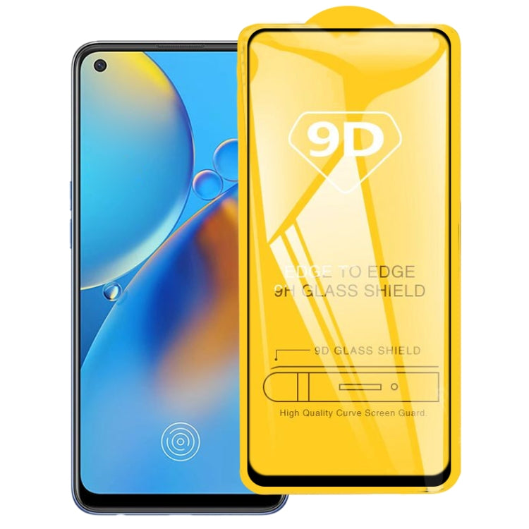 Pellicola in vetro temperato a schermo intero con colla intera 9D, For OPPO Reno5 Z (1 PC), For OPPO A74 5G (1 PC), For OPPO F19 (1 PC), For OPPO A54 (1 PC), For OPPO Find X3 Lite (1 PC), For OPPO F19 Pro / F19 Pro+ (1 PC), For OPPO Reno5 Lite (1 PC)  ...