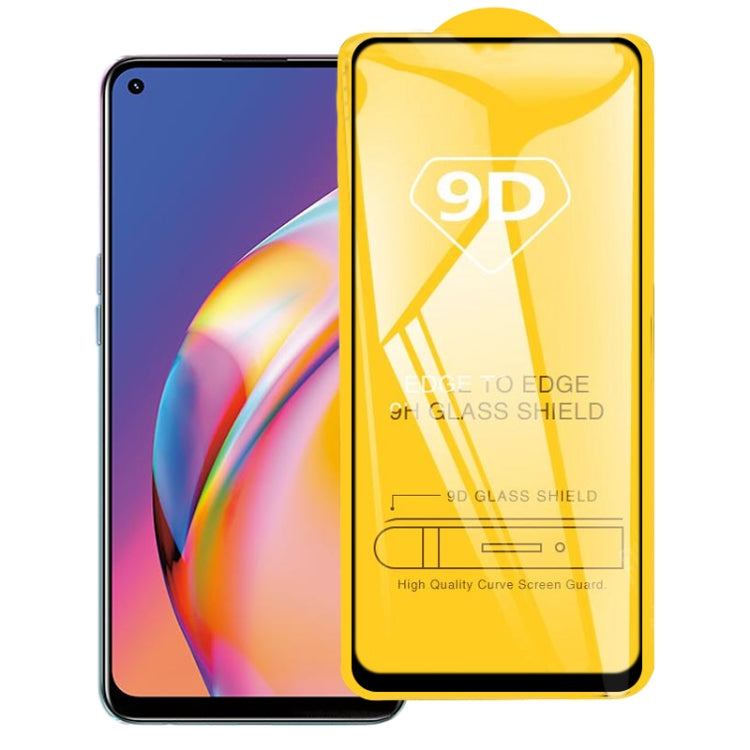 Pellicola in vetro temperato a schermo intero con colla intera 9D, For OPPO Reno5 Z (1 PC), For OPPO A74 5G (1 PC), For OPPO F19 (1 PC), For OPPO A54 (1 PC), For OPPO Find X3 Lite (1 PC), For OPPO F19 Pro / F19 Pro+ (1 PC), For OPPO Reno5 Lite (1 PC)  ...