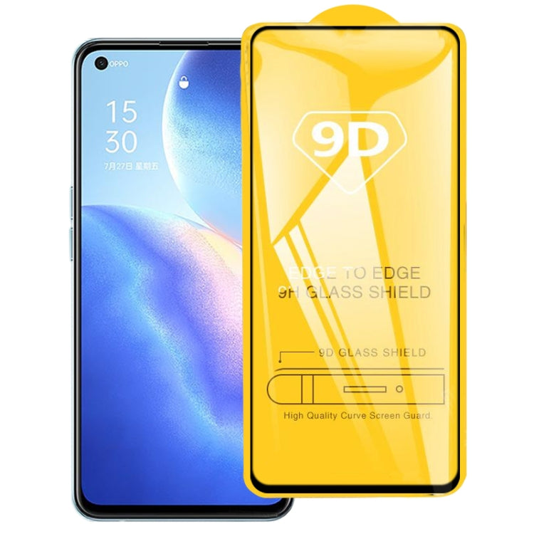 Pellicola in vetro temperato a schermo intero con colla intera 9D, For OPPO Reno5 Z (1 PC), For OPPO A74 5G (1 PC), For OPPO F19 (1 PC), For OPPO A54 (1 PC), For OPPO Find X3 Lite (1 PC), For OPPO F19 Pro / F19 Pro+ (1 PC), For OPPO Reno5 Lite (1 PC)  ...