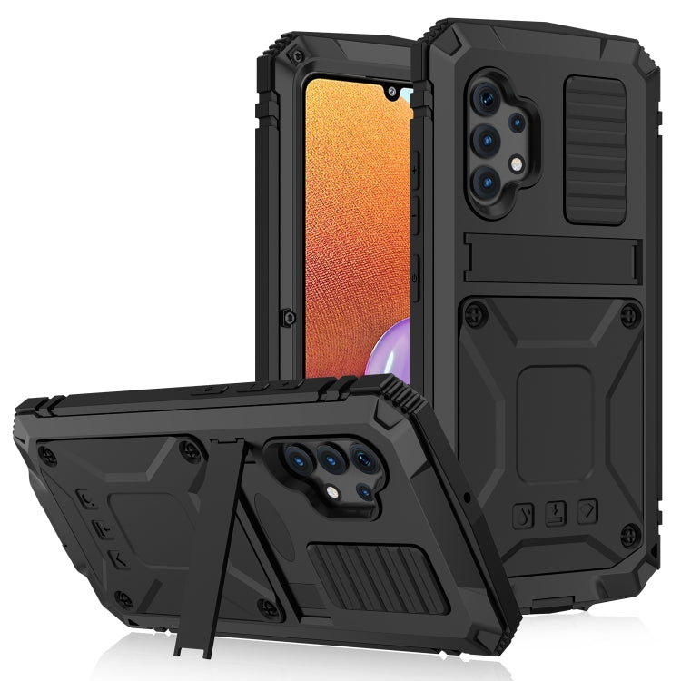 Custodia protettiva metallo e silicone per Samsung Galaxy A32