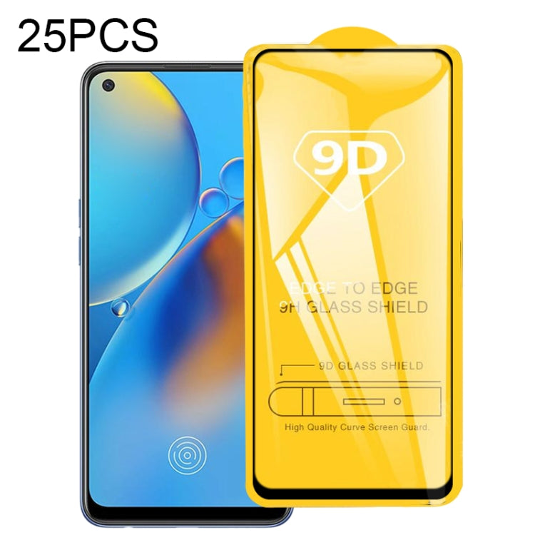 25 pellicole in vetro temperato a schermo intero con colla piena 9D, For OPPO Reno5 Z (25 PCS), For OPPO A74 5G (25 PCS), For OPPO F19 (25 PCS), For OPPO A54 (25 PCS), For OPPO Find X3 Lite (25 PCS), For OPPO F19 Pro / F19 Pro+ (25 PCS)                ...