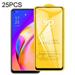 25 pellicole in vetro temperato a schermo intero con colla piena 9D, For OPPO Reno5 Z (25 PCS), For OPPO A74 5G (25 PCS), For OPPO F19 (25 PCS), For OPPO A54 (25 PCS), For OPPO Find X3 Lite (25 PCS), For OPPO F19 Pro / F19 Pro+ (25 PCS)                ...