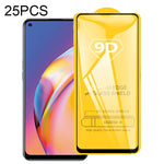 25 pellicole in vetro temperato a schermo intero con colla piena 9D, For OPPO Reno5 Z (25 PCS), For OPPO A74 5G (25 PCS), For OPPO F19 (25 PCS), For OPPO A54 (25 PCS), For OPPO Find X3 Lite (25 PCS), For OPPO F19 Pro / F19 Pro+ (25 PCS)                ...