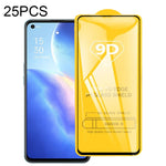 25 pellicole in vetro temperato a schermo intero con colla piena 9D, For OPPO Reno5 Z (25 PCS), For OPPO A74 5G (25 PCS), For OPPO F19 (25 PCS), For OPPO A54 (25 PCS), For OPPO Find X3 Lite (25 PCS), For OPPO F19 Pro / F19 Pro+ (25 PCS)                ...