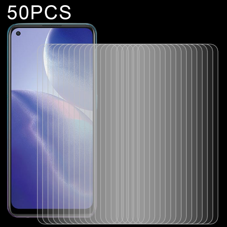 50 pellicole in vetro temperato da 0,26 mm 9H 2,5D, For OPPO Reno5 Z (50 PCS), For OPPO A74 5G (50 PCS), For OPPO F19 (50 PCS), For OPPO A54 (50 PCS), For OPPO Find X3 Lite (50 PCS), For OPPO F19 Pro / F19 Pro+ (50 PCS), For OPPO Reno5 Lite (50 PCS)   ...