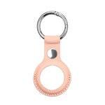 Custodia in pelle per AirTag con anello portachiavi