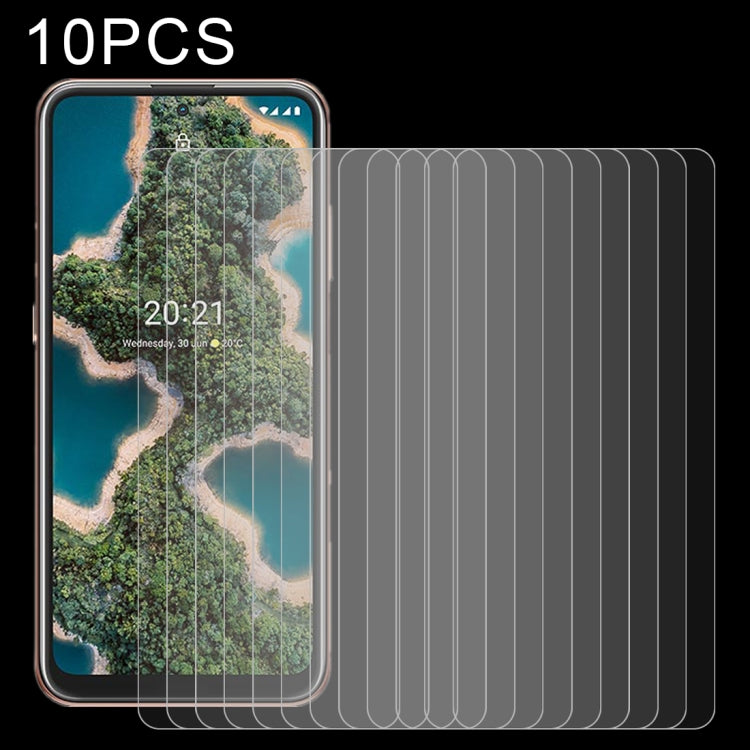 10 pellicole in vetro temperato da 0,26 mm 9H 2,5D, For Nokia X20 (10 PCS), For Nokia X10 (10 PCS), For Nokia G20 (10 PCS), For Nokia G10 (10 PCS), For Nokia C20 (10 PCS), For Nokia C10 (10 PCS), For Nokia C1 Plus (10 PCS)