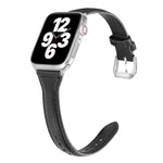 Cinturino universale in pelle sottile a forma di T, For Apple Watch Series 7 45mm / 6 & SE & 5 & 4 44mm / 3 & 2 & 1 42mm, For Apple Watch Series 7 41mm / 6 & SE & 5 & 4 40mm / 3 & 2 & 1 38mm                                                              ...