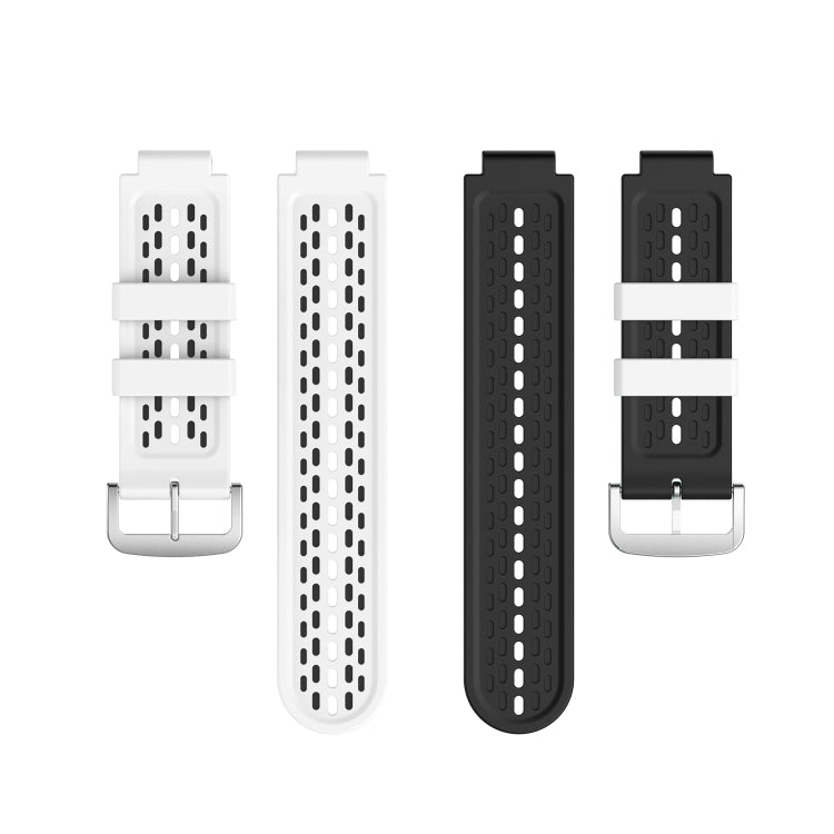 Per cinturino di ricambio in silicone bicolore Garmin Approach S2 / S4, For Garmin Approach S2 / S4
