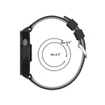 Per cinturino di ricambio in silicone bicolore Garmin Approach S2 / S4, For Garmin Approach S2 / S4