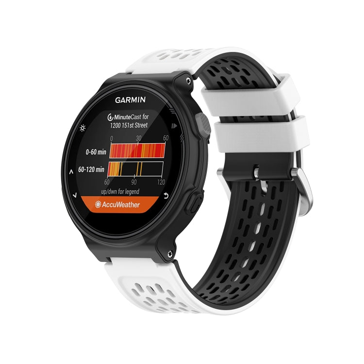 Per cinturino di ricambio in silicone bicolore Garmin Approach S2 / S4, For Garmin Approach S2 / S4