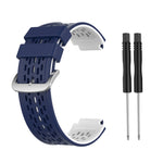 Per cinturino di ricambio in silicone bicolore Garmin Approach S2 / S4, For Garmin Approach S2 / S4