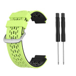 Per cinturino di ricambio in silicone bicolore Garmin Approach S2 / S4, For Garmin Approach S2 / S4