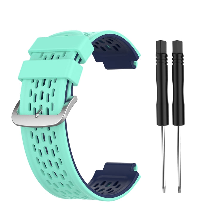 Per cinturino di ricambio in silicone bicolore Garmin Approach S2 / S4, For Garmin Approach S2 / S4