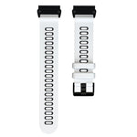 Per cinturino di ricambio per cinturino di ricambio in silicone bicolore Garmin Fenix 6X, For Garmin Fenix 6X