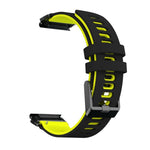 Per cinturino di ricambio per cinturino di ricambio in silicone bicolore Garmin Fenix 6X, For Garmin Fenix 6X