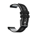 Per cinturino di ricambio per cinturino di ricambio in silicone bicolore Garmin Fenix 6X, For Garmin Fenix 6X