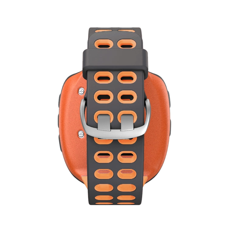 Per cinturino di ricambio in silicone bicolore Garmin Forerunner 310XT