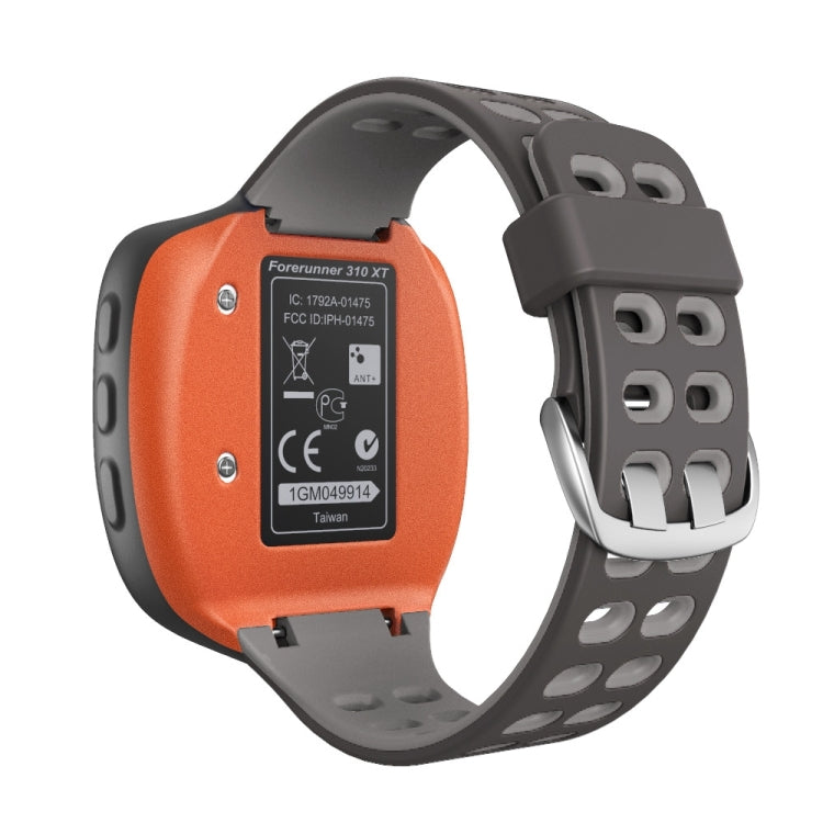 Per cinturino di ricambio in silicone bicolore Garmin Forerunner 310XT