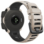 Per cinturino di ricambio in silicone bicolore Garmin Instinct / Instinct Esports