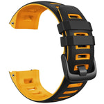 Per cinturino di ricambio in silicone bicolore Garmin Instinct / Instinct Esports