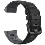 Per cinturino di ricambio in silicone bicolore Garmin Instinct / Instinct Esports