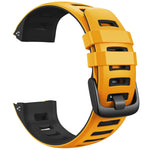 Per cinturino di ricambio in silicone bicolore Garmin Instinct / Instinct Esports
