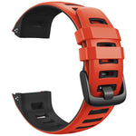 Per cinturino di ricambio in silicone bicolore Garmin Instinct / Instinct Esports