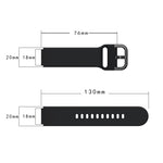 Per cinturino di ricambio in silicone con fibbia galvanica Xiaomi Mi Watch