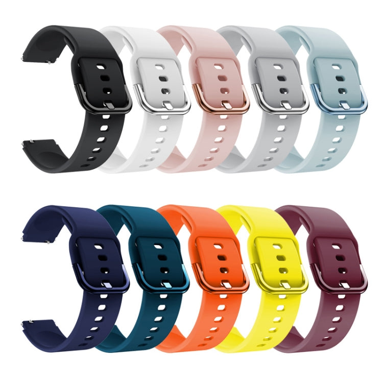 Per cinturino di ricambio in silicone con fibbia galvanica Xiaomi Mi Watch