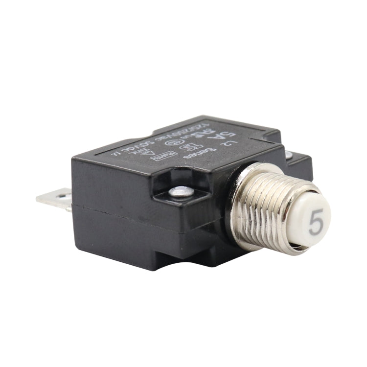 Protezione da sovraccarico per auto serie L2 50V Ripristino manuale Interruttore automatico CC con copertura impermeabile, 5A, 10A, 15A, 20A, 30A
