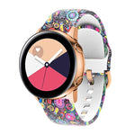 Cinturino per cinturino di ricambio con stampa in silicone, For Samsung Galaxy Watch 42mm