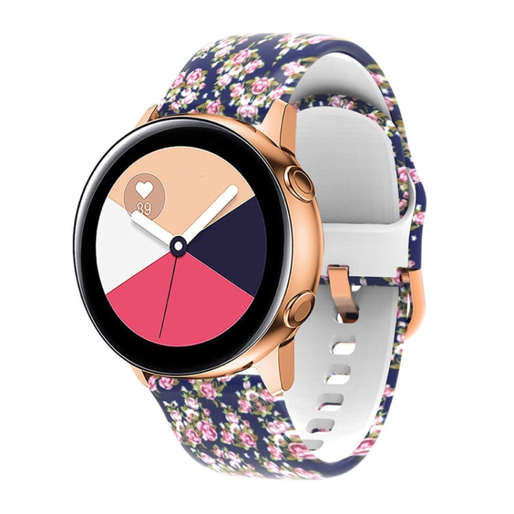 Cinturino per cinturino di ricambio con stampa in silicone, For Samsung Galaxy Watch 42mm