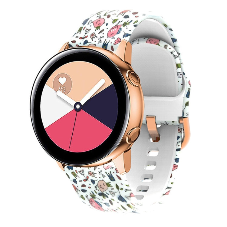Cinturino per cinturino di ricambio con stampa in silicone, For Samsung Galaxy Watch 42mm