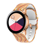 Cinturino per cinturino di ricambio con stampa in silicone, For Samsung Galaxy Watch 42mm