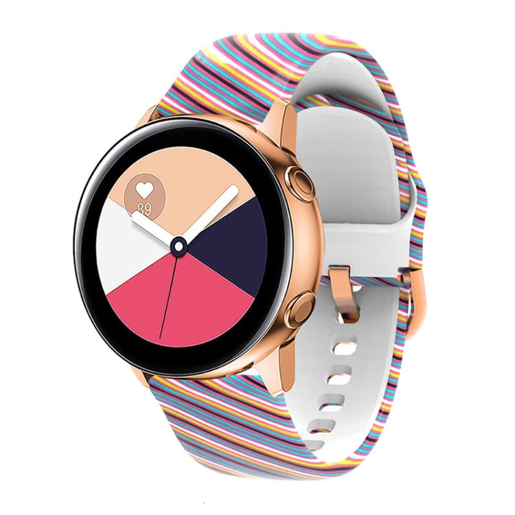 Cinturino per cinturino di ricambio con stampa in silicone, For Samsung Galaxy Watch 46mm