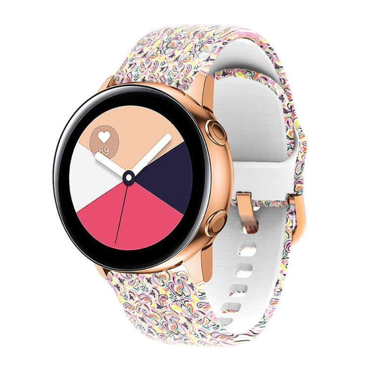 Cinturino per cinturino di ricambio con stampa in silicone, For Samsung Galaxy Watch 46mm