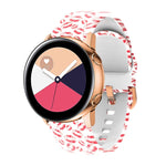 Cinturino per cinturino di ricambio con stampa in silicone, For Samsung Galaxy Watch 46mm