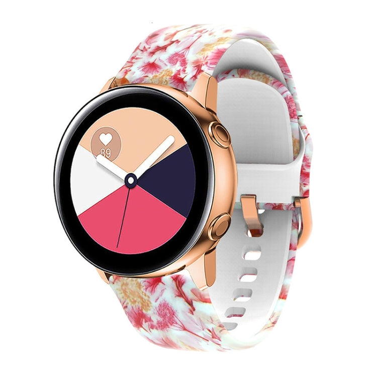 Cinturino per cinturino di ricambio con stampa in silicone, For Samsung Galaxy Watch 46mm