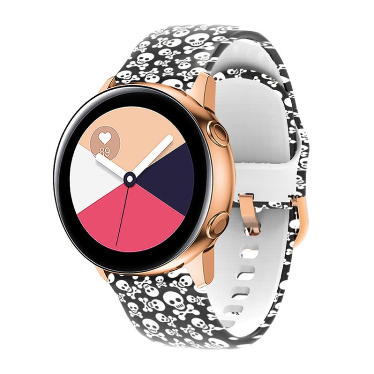 Cinturino per cinturino di ricambio con stampa in silicone, For Samsung Galaxy Watch 46mm