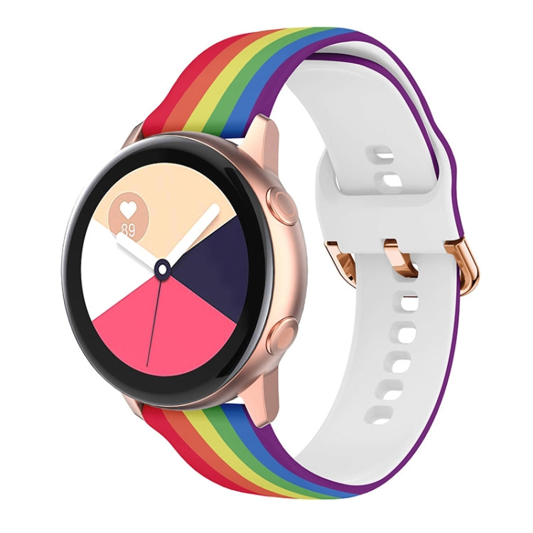 Cinturino per cinturino di ricambio con stampa in silicone, For Samsung Galaxy Watch 46mm