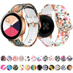 Cinturino per cinturino di ricambio con stampa in silicone, For Samsung Galaxy Watch 46mm