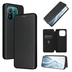 Custodia portafoglio flip in pelle con slot carte per Xiaomi Mi 1