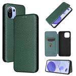 Custodia portafoglio flip in pelle con slot carte per Xiaomi Mi 1