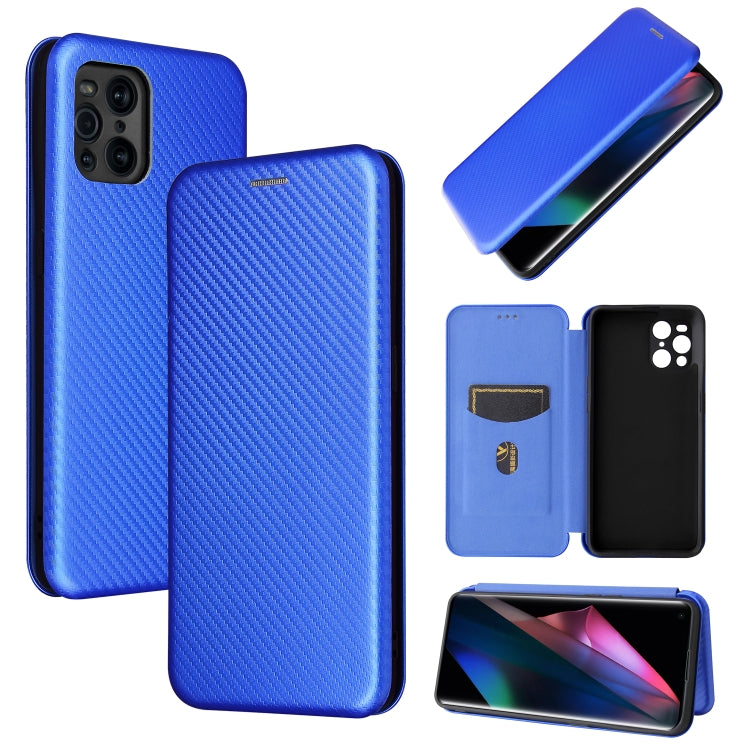 Custodia portafoglio in pelle TPU con slot carte per Oppo Find X3