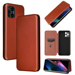 Custodia portafoglio in pelle TPU con slot carte per Oppo Find X3