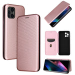 Custodia portafoglio in pelle TPU con slot carte per Oppo Find X3