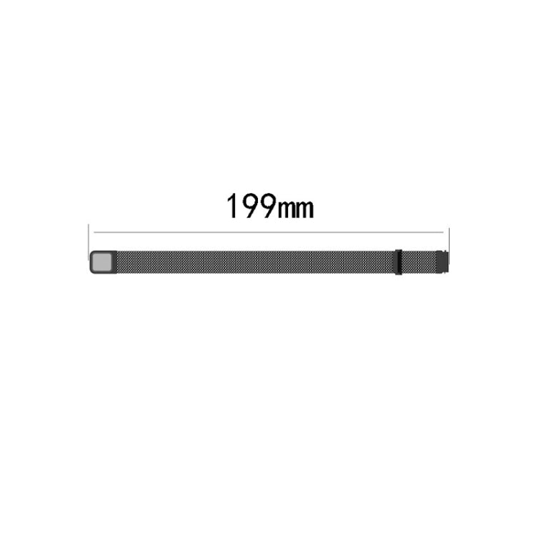 Cinturino di ricambio per cinturino milanese, For Samsung Galaxy Fit SM-R370