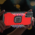 Custodia TPU antiurto con anello per Samsung Galaxy A52 5G