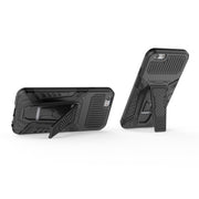 War Chariot Series Armor Custodia protettiva antiurto per PC + TPU all-inclusive con supporto invisibile, For iPhone 6, For iPhone 6 Plus, For iPhone SE 2022 / SE 2020 / 8 / 7, For iPhone 8 Plus / 7 Plus
